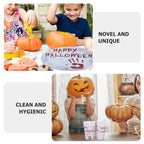 Halloween Disposable Dinnerware Set – Paper Plates, Cups & Napkins Disposable Party Tableware Richie's