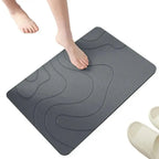 Diatomite Bath Mat 40x60cm – Anti-Slip Super Absorbent Diatomite Bath Mat Richie's