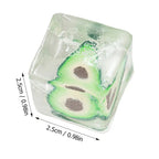Fruit Ice Cube Squishy Toy Slow Rebound Fidget Squeeze Ball Squishy Fidget Toy Richie's