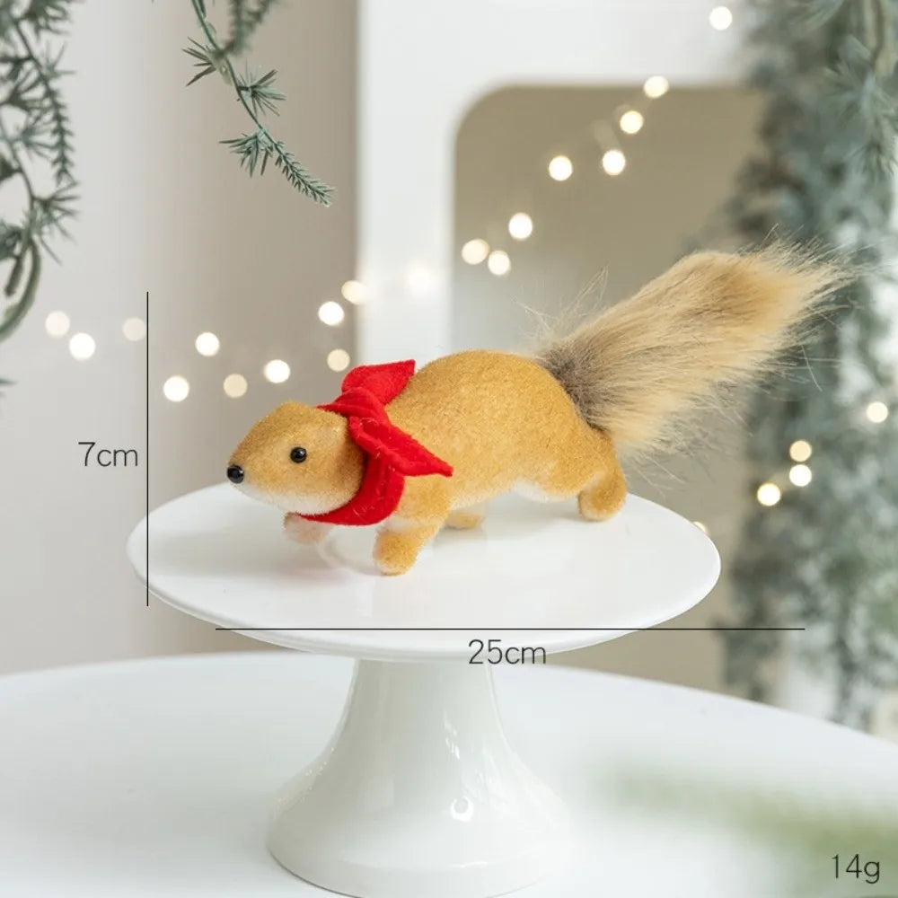 Foam Christmas Squirrel Ornament – Holiday Tree Pendant Decor Christmas Ornament Richie's 10