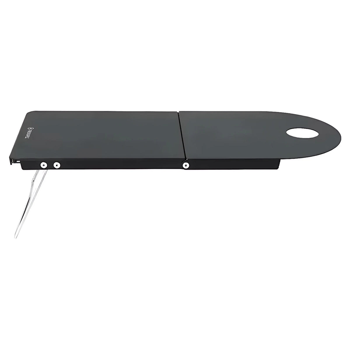 APWIKOGER Ultralight Folding Gas Burner Rack Table for Camping Camping Stove Stand Richie's Black