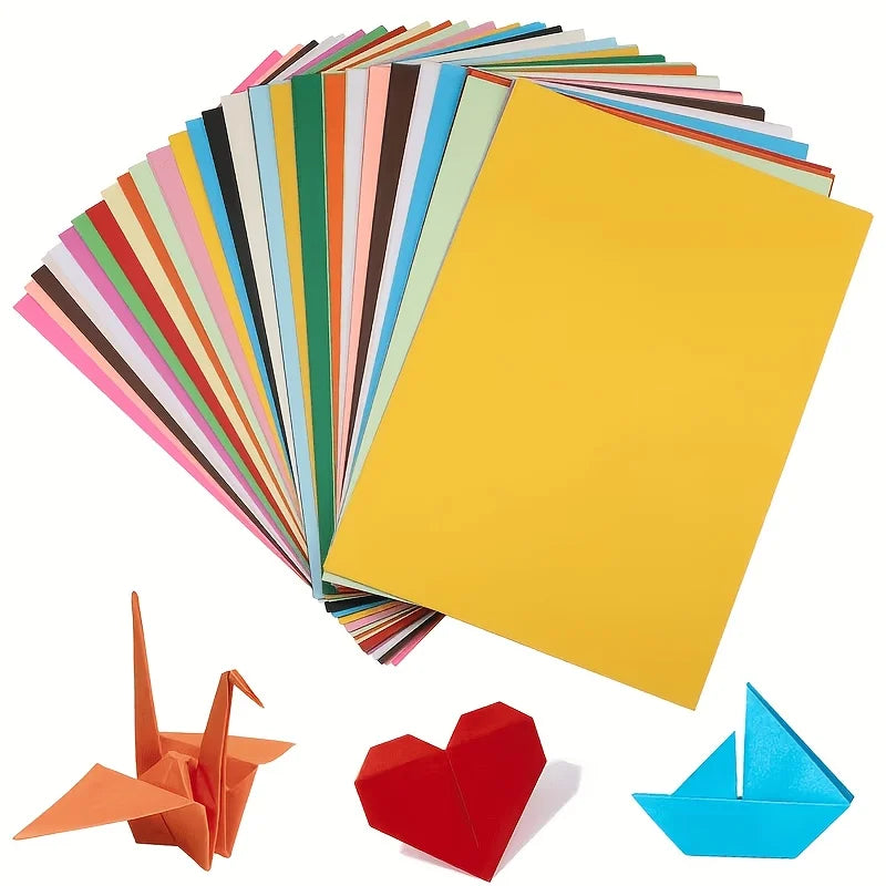 60-Sheet A4 Multicolor Craft Paper Set – 10 Vibrant Colors Multicolor Craft Paper Richie's