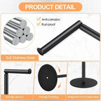 Freestanding Stainless Steel Toilet Paper Holder Stand Toilet Paper Holder Richie's