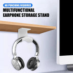 FUCHU Adhesive Headphone Stand Under-Desk Wall Mount Hanger Headphone Stand Mount Richie's