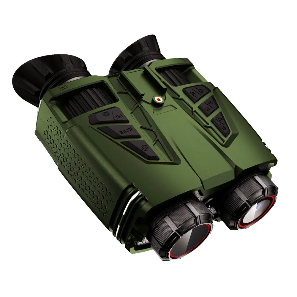NVC800 4K Night Vision Binoculars 16X Zoom WiFi Head-Mounted Night Vision Binoculars Richie's Dark green