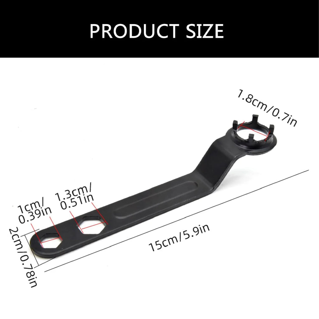 Angle Grinder 4-Claw Spanner Wrench – Flange Removal Tool Angle Grinder Wrench Richie's