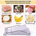 Stainless Steel Luncheon Meat & Egg Slicer – 11-Section Food Slicer Richie's