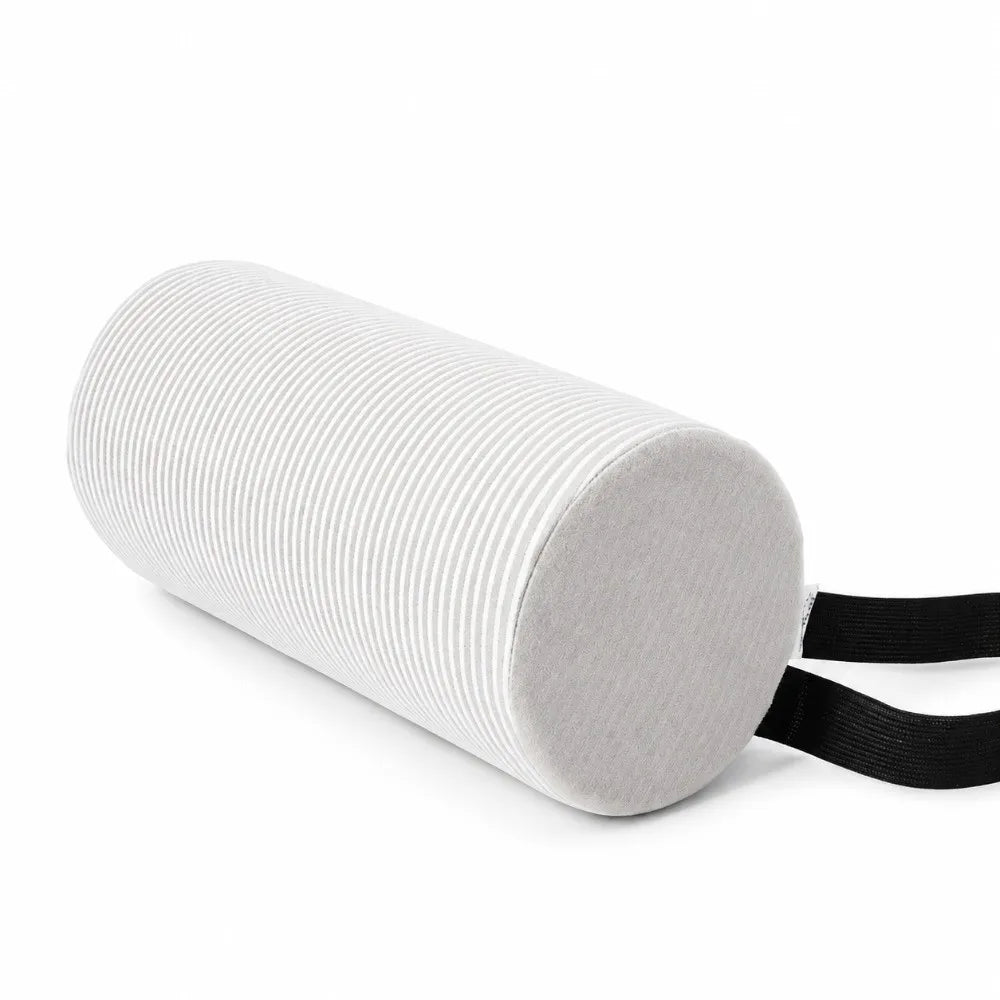 Memory Foam Lumbar Roll Pillow – Adjustable Strap Cylinder Lumbar Support Pillow Richie's