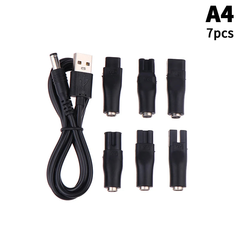 5V USB Charger Adapter & Power Cord for Hair Clippers & Trimmers USB Charger Adapter Richie's A4