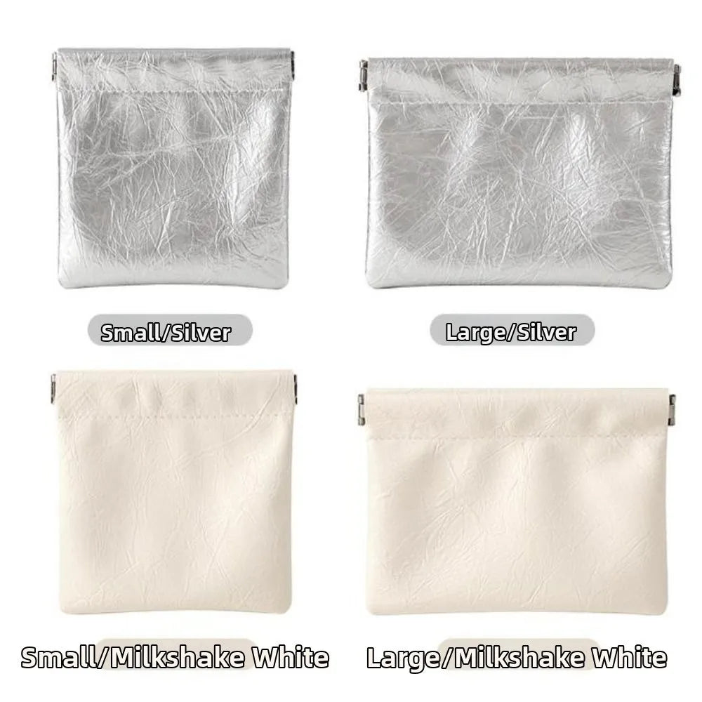 Waterproof PU Leather Coin Purse – Auto-Closure Mini Bag Coin Purse Richie's