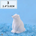 Polar Bear Resin Figurine – Fairy Garden & Micro Landscape Miniature Miniature Figurine Richie's 3