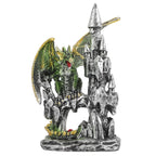 Resin Castle Dragon Halloween Desktop Ornament & Decor Halloween Resin Ornament Richie's