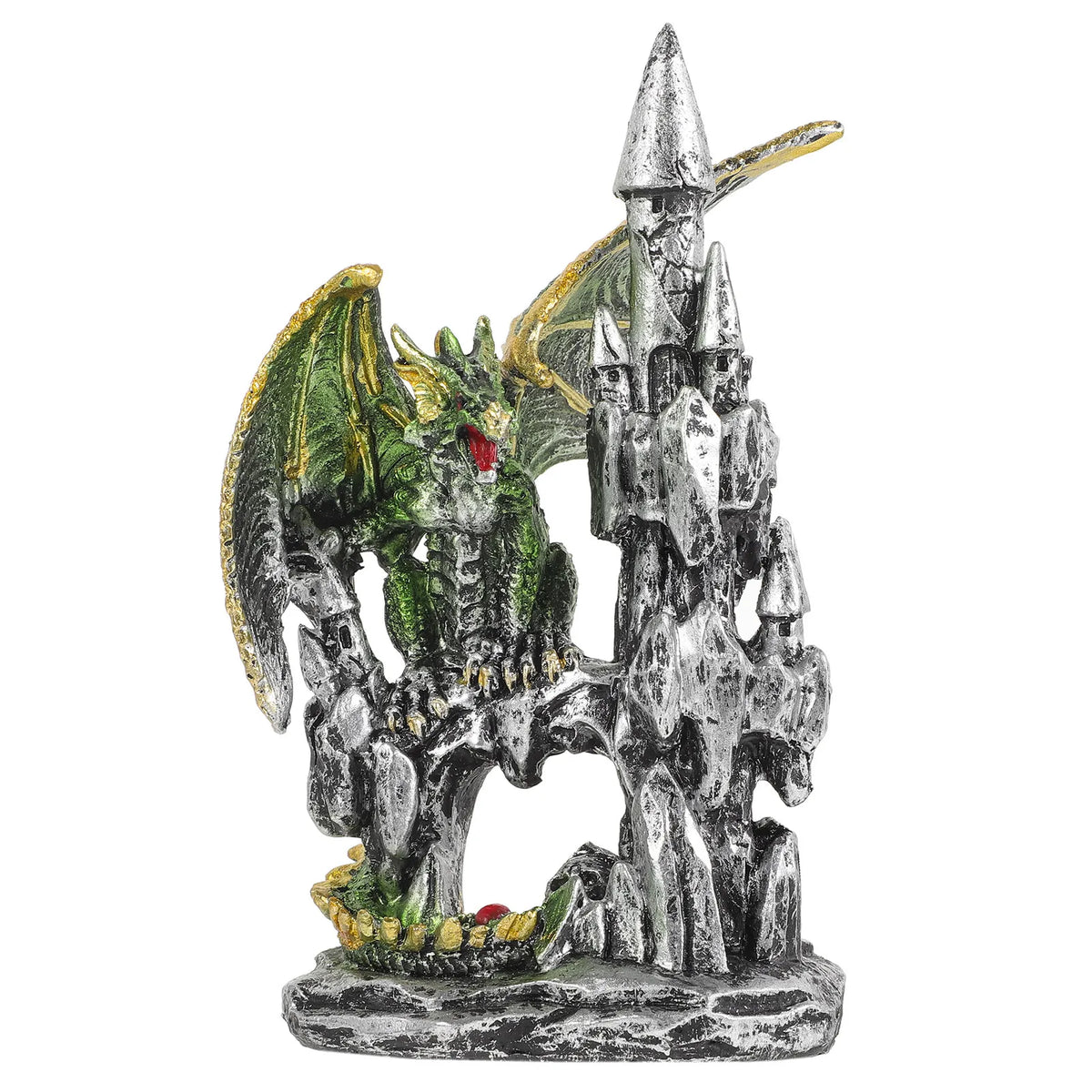 Resin Castle Dragon Halloween Desktop Ornament & Decor Halloween Resin Ornament Richie's