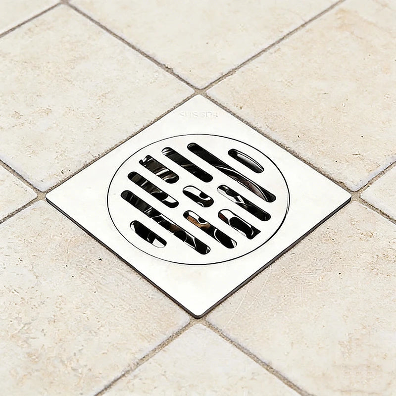 HOBHE 12cm SUS 304 Stainless Steel Floor Drain | Odor Guard Floor Drain Richie's Default Title