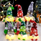 Christmas Gnome Decoration Doll – Glowing Holiday Cloth Figure Christmas Gnome Decoration Richie's