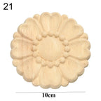 Wood Carved Floral Appliqué – Corner Furniture Frame Decoration Wood Carved Appliqué Richie's 21