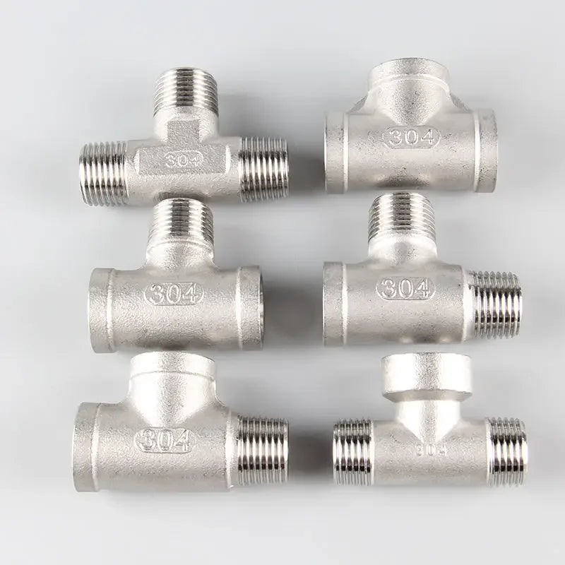 1/2" 304 Stainless Steel Pipe Fittings – Tee, Elbow & Connector Pipe Fitting Richie's