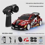 Hstar 1/24 4WD Drift RC Car Gyro 2.4G High-Speed Racing Model Drift RC Car Richie's 04S2