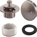 American Pull-Out Bathtub Drain Set with Overflow | Zinc Alloy Bathtub Drain Set Richie's