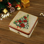 Cartoon Christmas Tinplate Candy Gift Box – Square Xmas Tin Christmas Tin Box Richie's