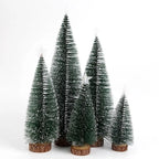 Mini Cedar Needle Christmas Tree – Glowing Plastic Xmas Décor Mini Christmas Tree Richie's