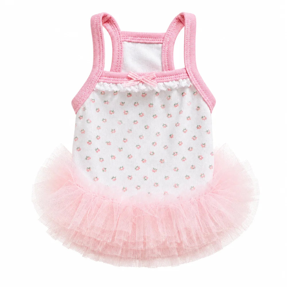 Pink Bow Tutu Pet Princess Dress – Dogs & Cats S to XL Pet Princess Dress Richie's Pink S
