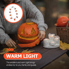 2Pcs Halloween Pumpkin LED String Lights – Warm Glow Decor LED String Lights Richie's