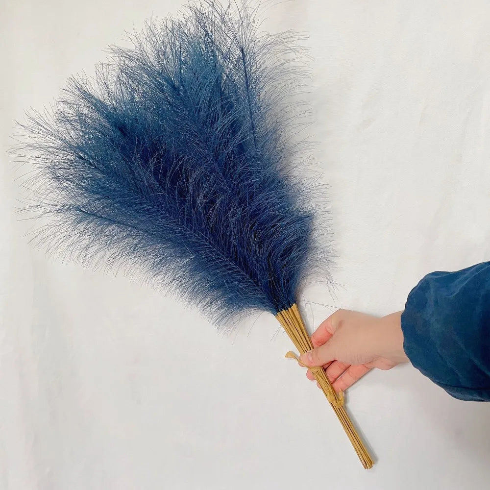 10PCS Fluffy Pampas Grass Artificial Stems 55CM | Wedding Decor Artificial Pampas Grass Richie's 17