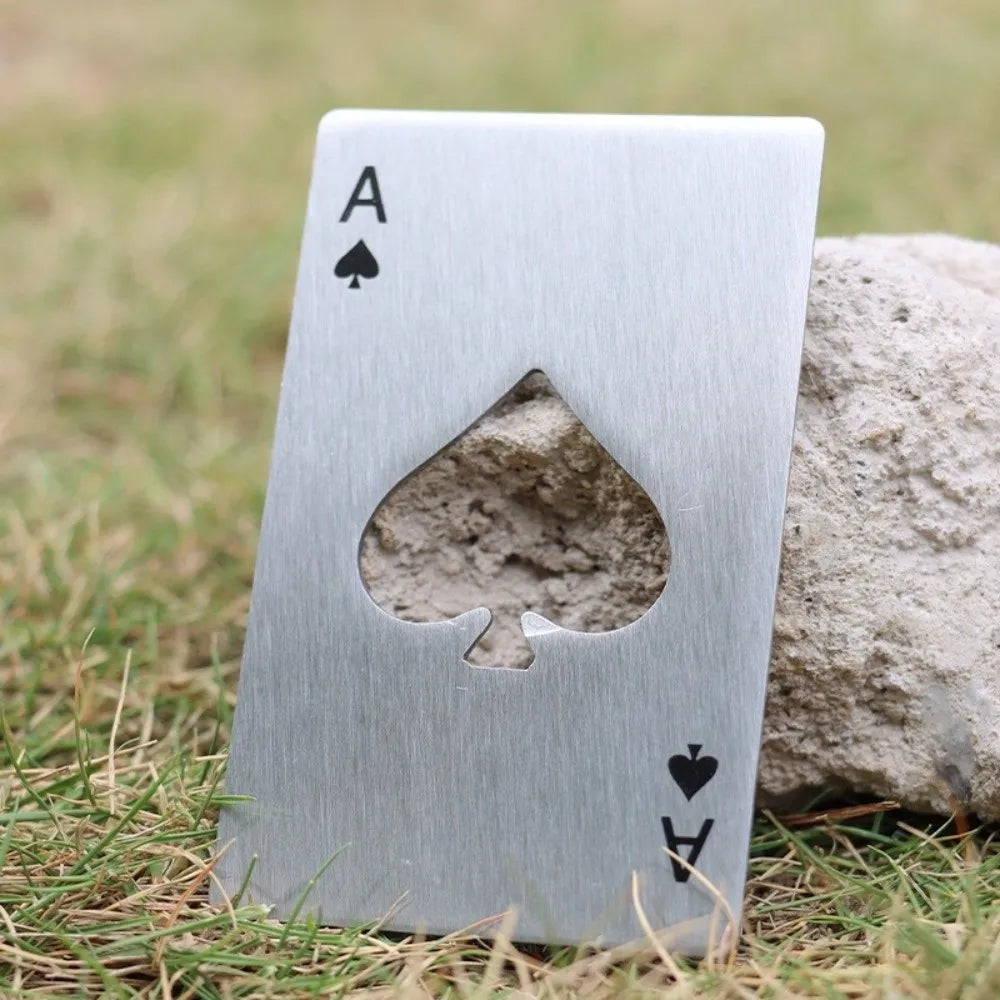 Stainless Steel Poker Bottle Opener Set of 5 – Pocket Size Bottle Opener Set Richie's