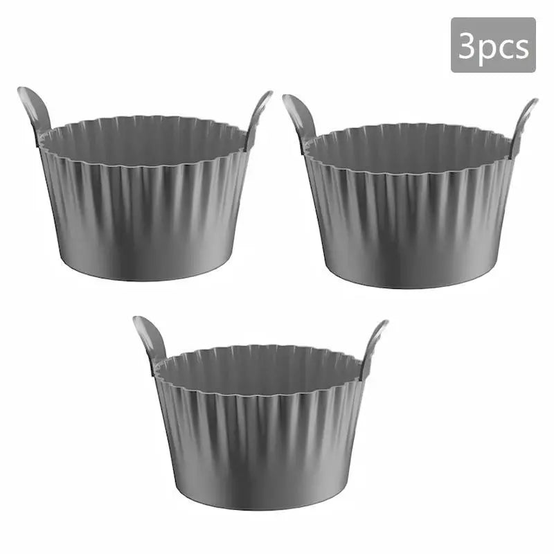 Silicone Baking Egg Cups for Air Fryer – Non-Stick Reusable Silicone Baking Cups Richie's B3