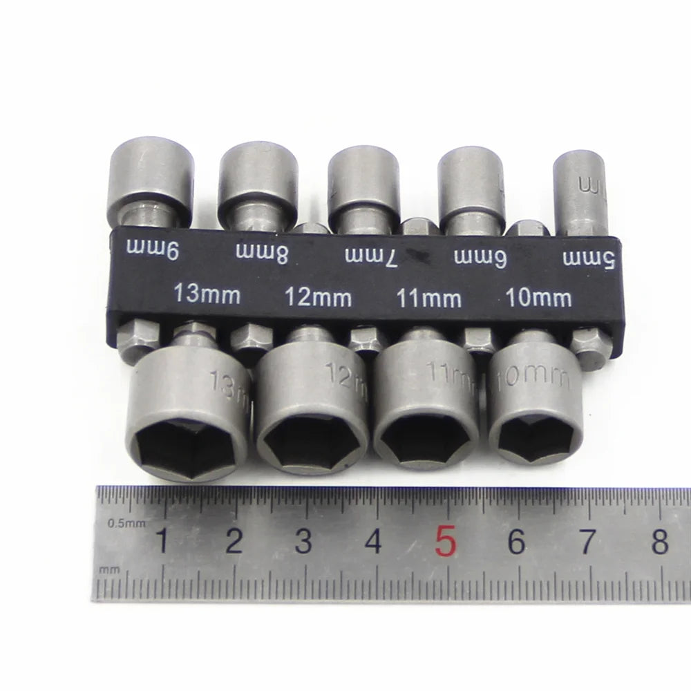 Binoax Hex Socket Wrench & Screwdriver Extension Rod Set Socket Tool Set Richie's