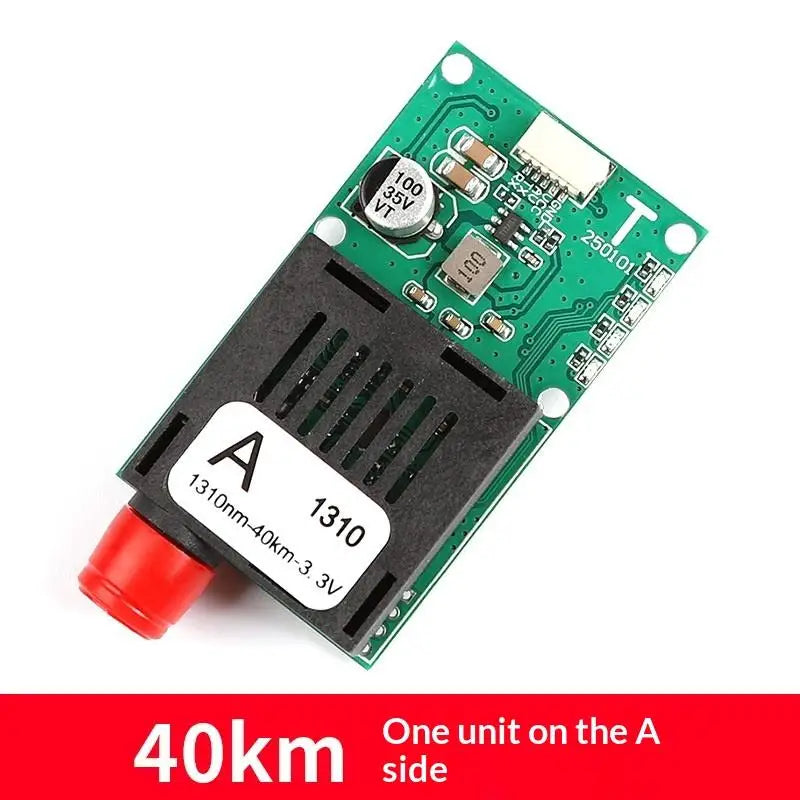 TTL Optical Transceiver Module for Drones FC Interface 20–60KM Fiber Optic Transceiver Richie's 40kmA