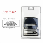 DIY Self-Inking Stamp Kit – Adjustable Multi-Size Monogram Set Self-Inking Stamp Kit Richie's Black-L
