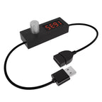 24H Digital Countdown Timer USB Switch – Adjustable Auto Off USB Timer Switch Richie's