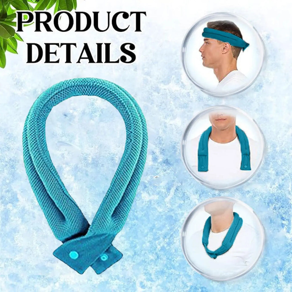 Neck Cooling Wrap Scarf for Outdoor Sports & Hot Weather Cooling Neck Wrap Richie's Default Title