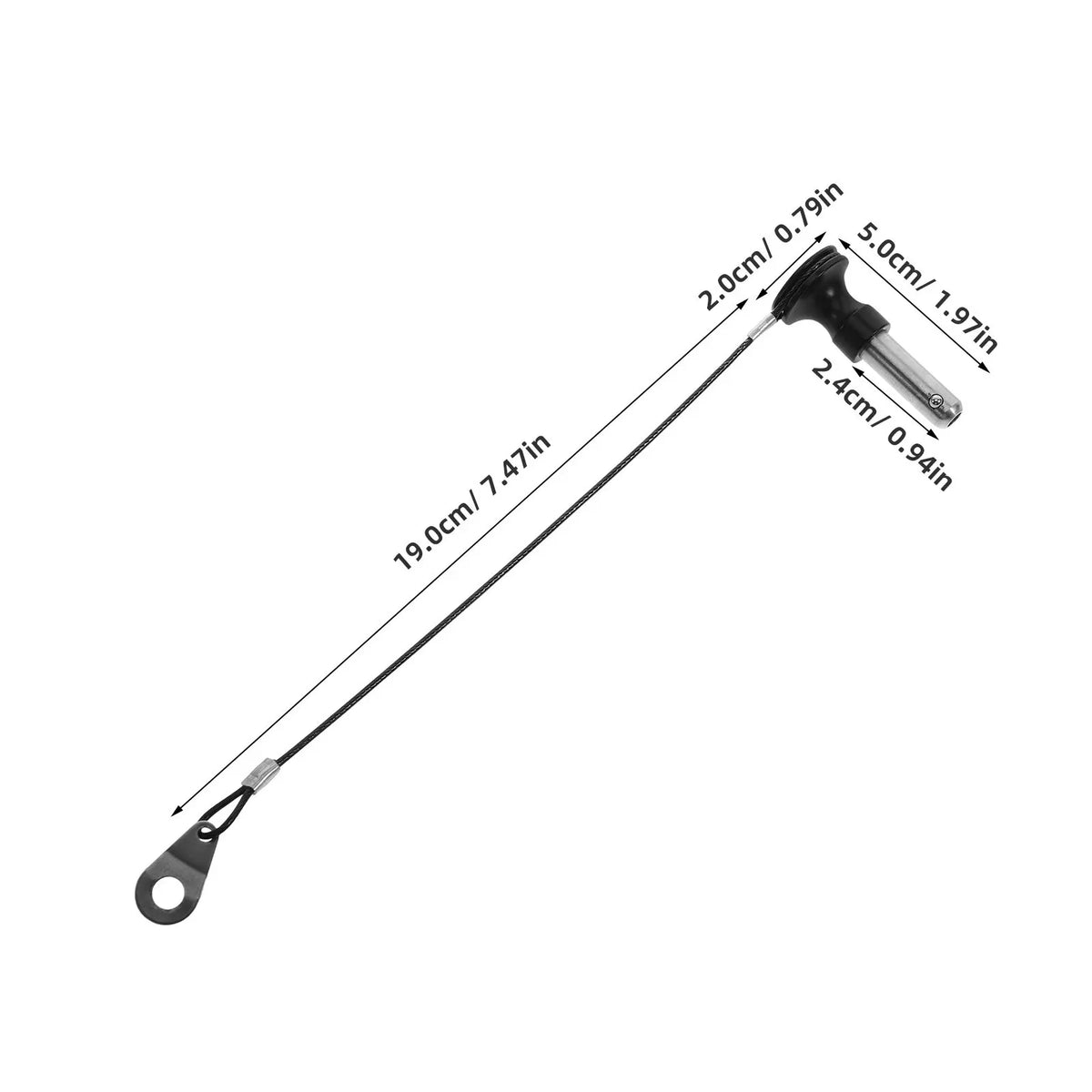 Stainless Steel Quick Release Ball Lock Pin | Speaker Rigging Rigging Lock Pin Richie's