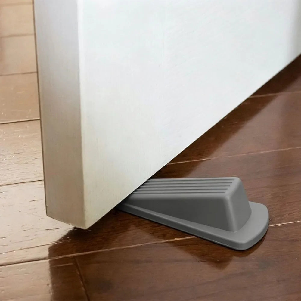PVC Door Stopper Wedge Non-Slip Anti-Slam Punch-Free Holder Door Stopper Wedge Richie's