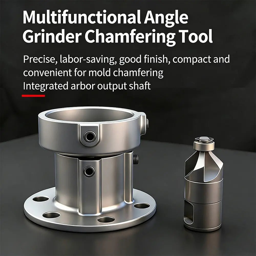 Angle Grinder Chamfering Tool – Aluminum Cast Iron Chamfer Bit Grinder Chamfer Bit Richie's
