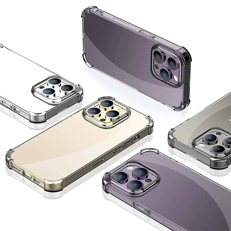 FUCHU Air-Bag Clear Case iPhone 17 Pro Max &amp; 18 – TPU Phone Case Richie's