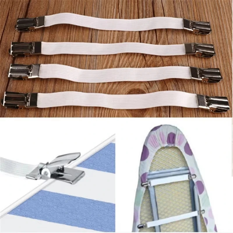 4-Pack Adjustable Bed Sheet Fasteners & Mattress Corner Clips Bed Sheet Fasteners Richie's