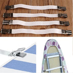 4-Pack Adjustable Bed Sheet Fasteners & Mattress Corner Clips Bed Sheet Fasteners Richie's