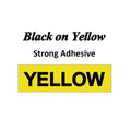 24mm Brother TZe-S251 Compatible Strong Adhesive Label Tape Label Tape Cartridge Richie's black on yellow 24mm