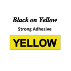 24mm Brother TZe-S251 Compatible Strong Adhesive Label Tape Label Tape Cartridge Richie's black on yellow 24mm
