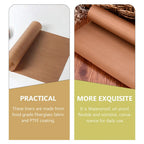 4-Pack PTFE Reusable Nonstick Baking Mats – Oven & BBQ Liner Reusable Baking Mats Richie's