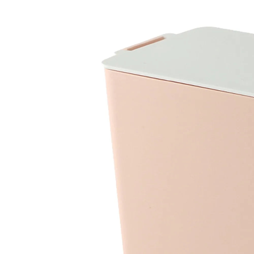 Mini Desktop Trash Can with Lid – Compact PP Waste Bin Desktop Trash Can Richie's