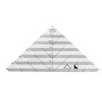 Acrylic Triangle Quilting Ruler – Patchwork Template & Fabric Tool Quilting Ruler Richie's 1pc