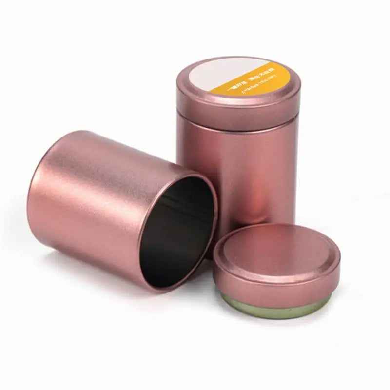Mini Tea Tin Can – Portable Sealed Empty Tea Jar | Richie's Tea Storage Tin Richie's
