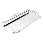 Ergonomic Acrylic Keyboard Riser Stand – Transparent Desk Tilt Keyboard Riser Stand Richie's