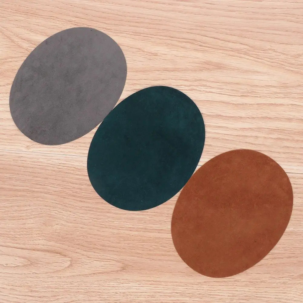 Oval Suede Iron-On Fabric Patches – Clothing Repair & Decor Iron-On Fabric Patch Richie's