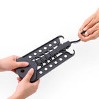 Foldable Plastic Clothes Hanger – Stackable Space-Saving Clothes Hanger Richie's